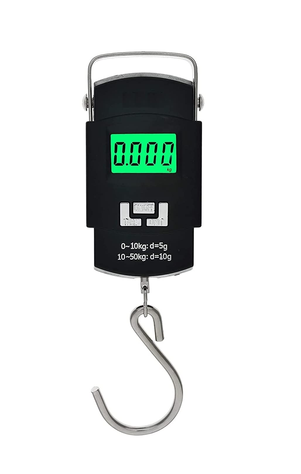 Thermomate Electronic 50Kgs Digital Luggage Weighing Scale, weight machine for Home kitchen Digital weighing hook scale, Kitchen weighing scale kitchen, Weight machine, kitchen scale 50kg (Black)-image-10