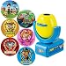 Nickelodeon Paw Patrol Projectables 6-Image LED Night Light, Plug-In, Light Sensing, Dusk-to-Dawn, Six Different Paw Patrol Images Project Onto Wall or Ceiling, 30605