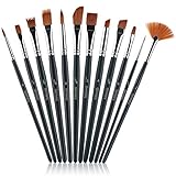 Funktion - 12 Bürsten werden an dich geschickt, also wirst du immer die richtige Bürste haben, um zu malen.Fokus auf Entspannung und malen dein Meisterwerk, oder gib es jemandem, der gerade anfängt, Flugzeugmodelle oder Wargaming Miniaturen als Hobby zu malen