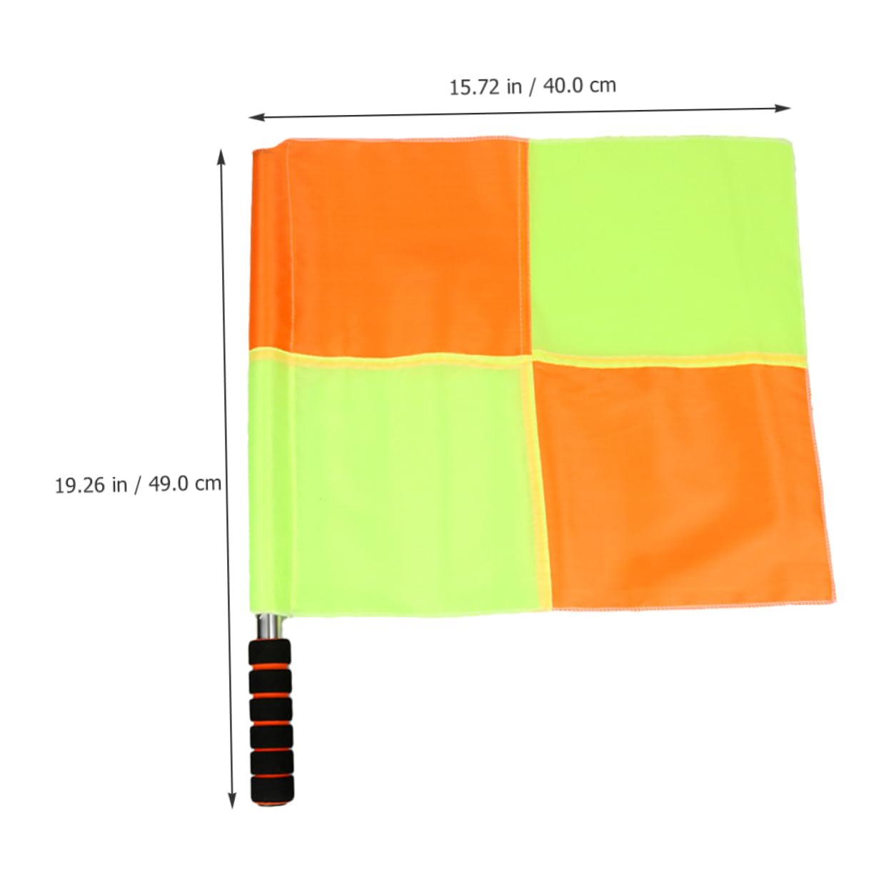 BESTonZON 3 Set Bandiere Da Giudice Per Sport Da Bandiere Per Calcio E Hockey Ergonomico E Resistente Visibilità Per Allenamenti E Partite 2 Pezzi*3