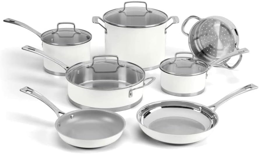 CuisinartMW89-11 11Pc Matte White Set