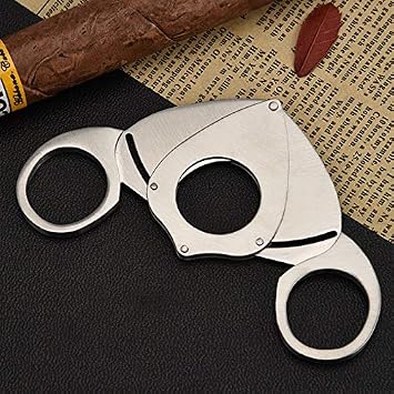 Adela Stainless Steel Cigar Scissors Cutter Super Sharp Cutters Cigar Accessories (04108stainless Steel)