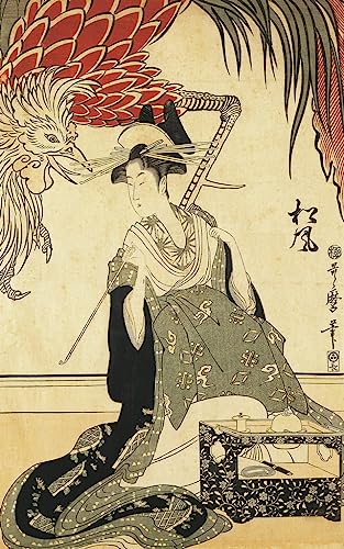 Peinture d'art d'affiche Kitagawa Utamaro poster décoratif mural 60x90cm