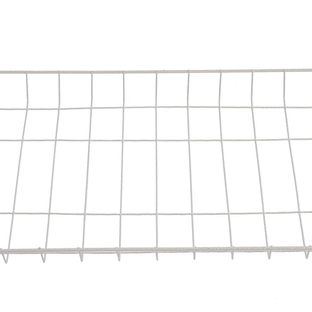 Ausla Wielowarstwowa Regulowana Półka do Przechowywania Kosze Metalowe Półka do Przechowywania 4 Zdejmowane Kosze 275 323 Cm od Podłogi Sufitu Żelazny Organizer Sypialni Pralnia Przedpokój