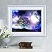 5D Diamond Painting,Rhinestone Diamond Embroidery Paintings Pictures DIY Paint with Diamonds Arts Craft for Home Wall Christmas Decor 30 x 40 cm Full Drill (Tree 2pcs)
