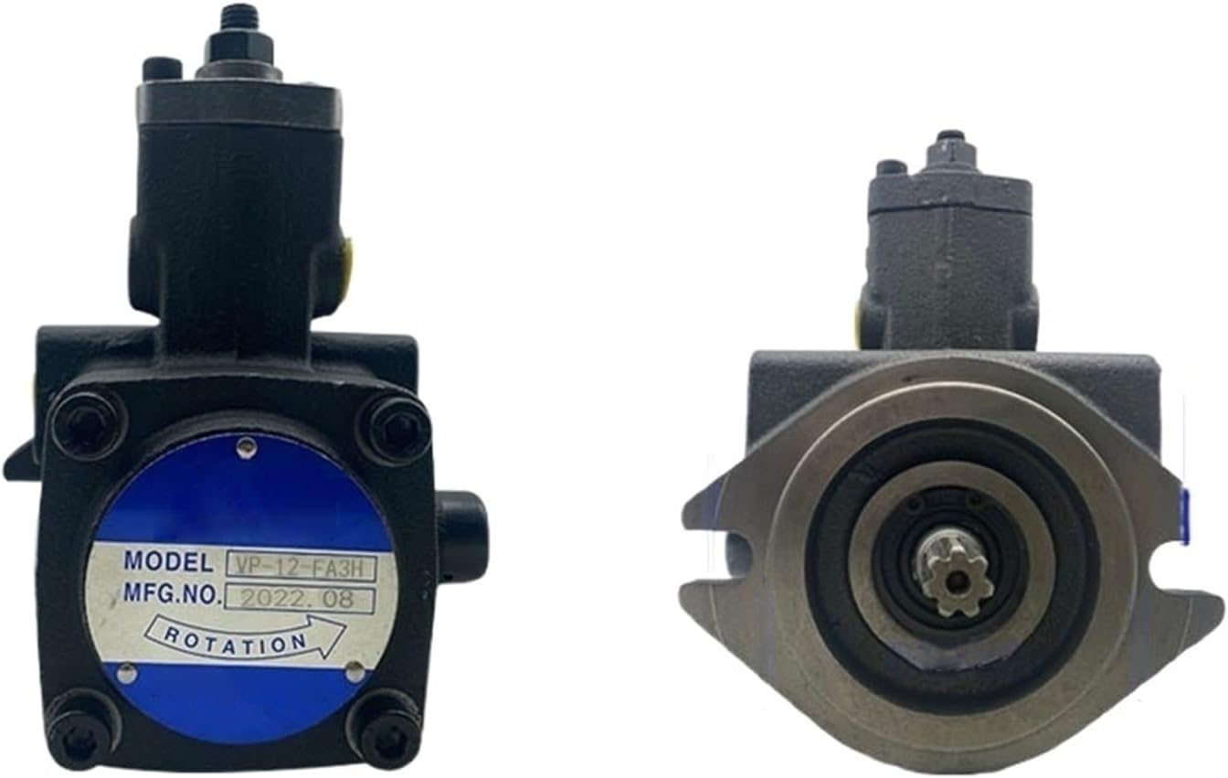 Hydraulic Oil Pump Variable Vane Pump VP-20-FA3 VP-15 VP-40 VP-30-FA3-D H DH Pump Head 1PCS YIJIAN (Color : VP-15-FA3-DH(spline 9T))