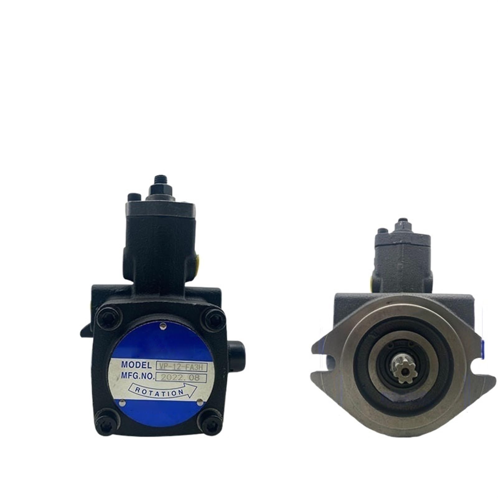 Hydraulic Oil Pump Variable Vane Pump VP-20-FA3 VP-15 VP-40 VP-30-FA3-D H DH Pump Head 1PCS YIJIAN (Color : VP-15-FA3-DH(spline 9T))