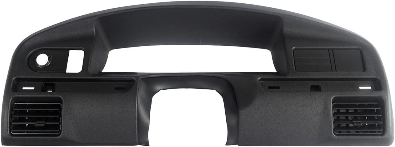 KARPAL Instrument Dash Cluster Bezel Replacement Compatible With 1994-1997 Ford F150 F250 F350 Bronco (Gas Engines ONLY) w/o Rear Defrost