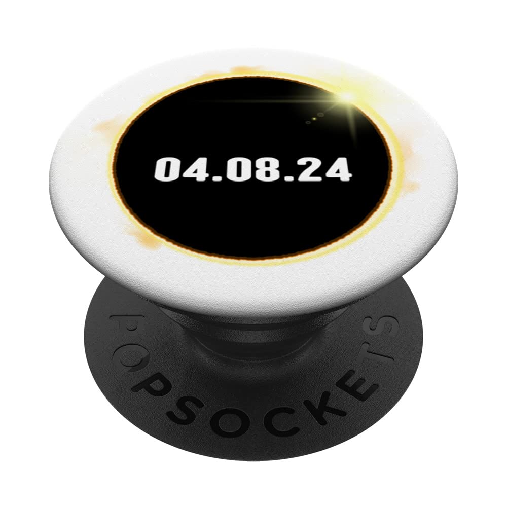 America Totality Spring 4.08.24 Total Solar Eclipse 2024 PopSockets Swappable PopGrip
