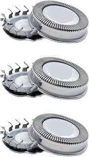 3 Cabezales De Afeitadora, Cortadores De Hojas De Aluminio, Compatibles Con Philips, Compatibles Con Philishave, Maquinilla De Afeitar HQ2 20 HQ20 HQ22 HQ26 HQ262 HQ220 HQ222 HQ240 HQ2405