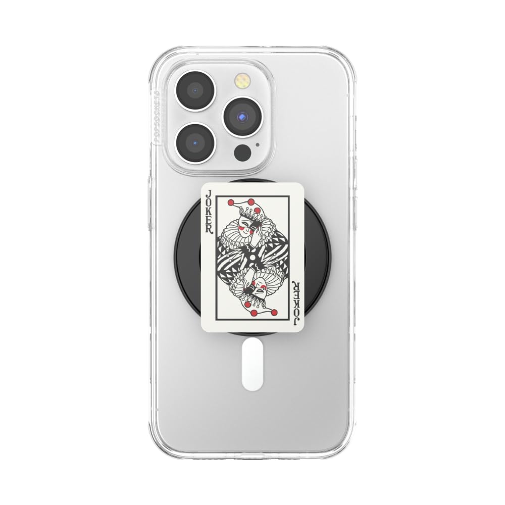 PopSockets Uchwyt do telefonu MagSafe z podpórką, stojakiem magnetycznym, wymienną górą, bezpieczne trzymanie etui MagSafe, uchwyt na telefon i tablet – żarty na Tobie