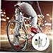 BESPORTBLE Night Cycling Safety Light Led Bike Rear Lamp Rechargeable Powered for Outdoor Activities