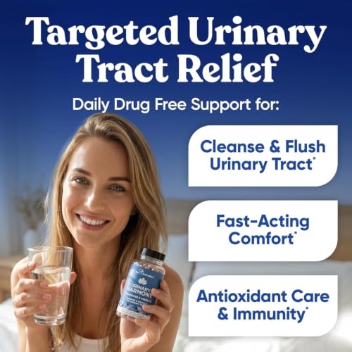 Image of Urinary Harmony D-Mannose Supplement for Urinary Tract Health, 180 Capsules
