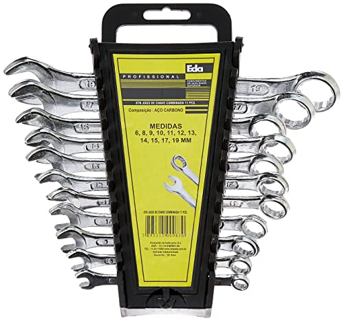 EDA Chaves Combinadas 11 Peças 6 A 19 Mm Eda