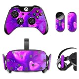 MightySkins Skin Compatible with Oculus Rift CV1 wrap Cover Sticker Skins Purple Heart