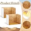 AmazingSpark 2 Set Egyptian Diorama Box and Sticker Decor, Ancient Egypt Diorama Project Supplies Set, Cardboard Display Case Kit with Double Sided Tapes for DIY Crafts Figurines #3