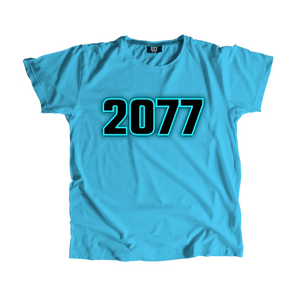 CITY POSTERS PLUS2077 Year Unisex T-Shirt