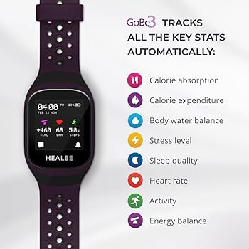 【美品】HEALBE  GoBe3 Amazon.com: HEALBE GoBe3 - Wearable Health, Fitness and