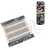Lbxgap 72 Slot Pencil Roll Wrap Up Pencil Pouches Holder，Travel Drawing Coloring Pencil Roll Organi
