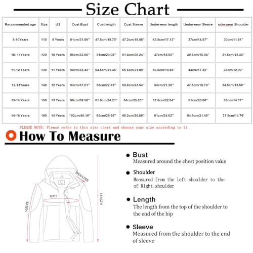 Kids 3 In 1 Waterproof Jacket - Hoodie Softshell Rain Coats - Hooded Jacket with Fleece Inner Coat - Color Contrast,Full Zip,Winter Windbreak for Boys And Girls Outdoor A Purple 8-9 Years - Image 3