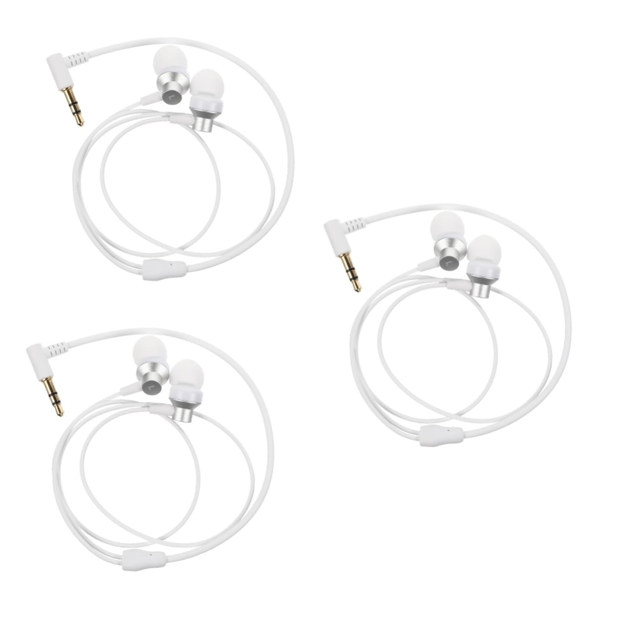 UPKOCH 3piezas Auriculares In-Ear Prácticos para Gafas VR Accesorios De Alta Durabilidad Conector De Audio Compatible Diseño Ligero y Funcional