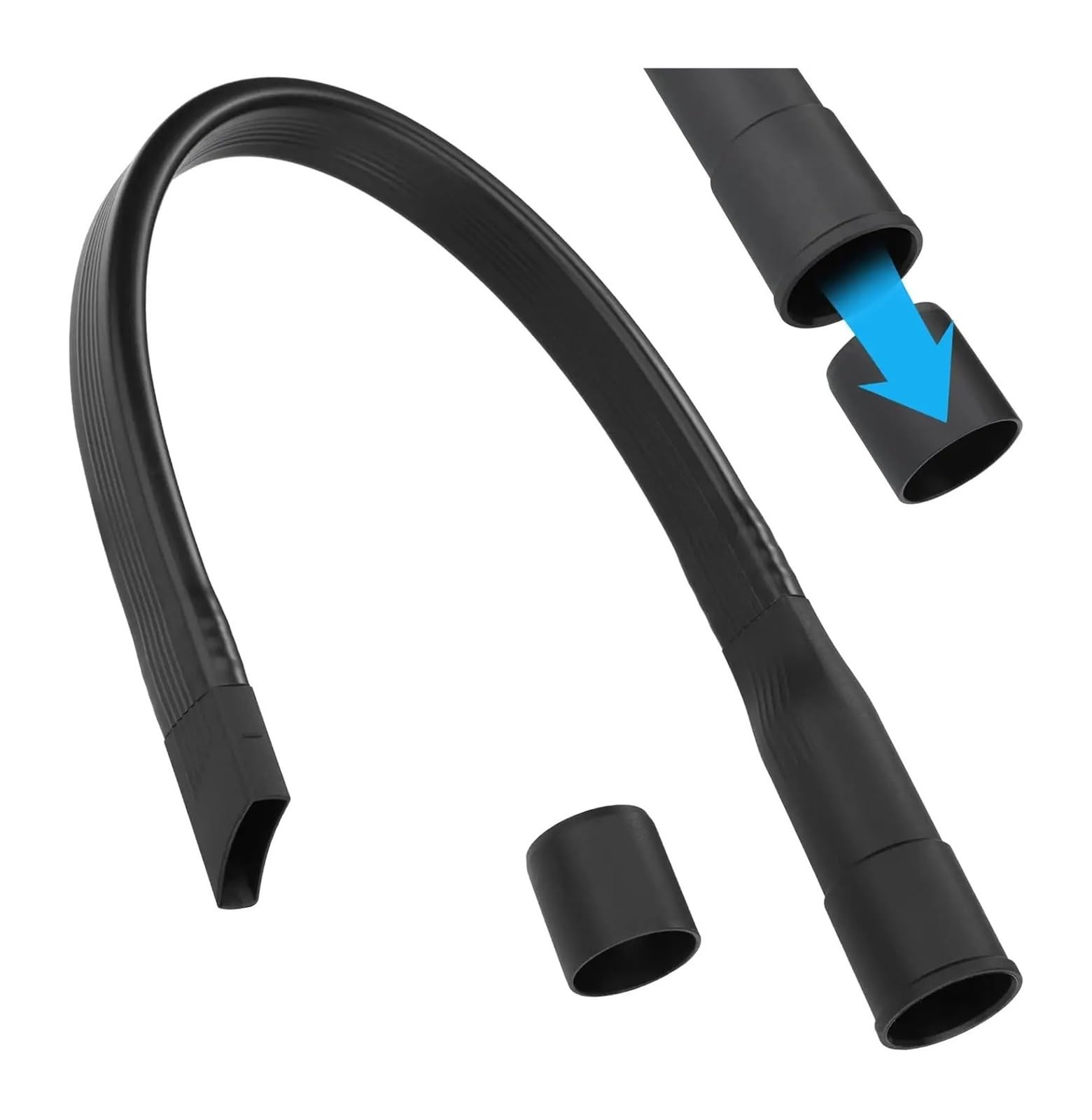 ASUIU Vacuum Cleaner Hose,Compatible for Miele,Compatible for Siemens,Universal Long Flexible Crevice Nozzle with 35/32 Mm