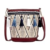 Un buen diseño: diseño de moda hace le mirada única y la moda; Su delicada y un diseño único están seguros de traer mucha atención; Perfecto para cualquier ocasión como la playa, fiesta, ir de compras, senderismo, camping, citas o simplemente como una bolsa todos los días.