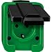 Produktbild Merten 1326043 Steckdose SCHUKO 279077 grün AGRAR