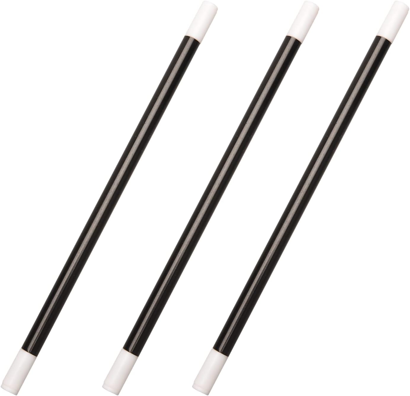 3 Pieces Magic Wand 9.6 Inch Long Spell Casting Stick Magician Costume Accessories Halloween Party Favors