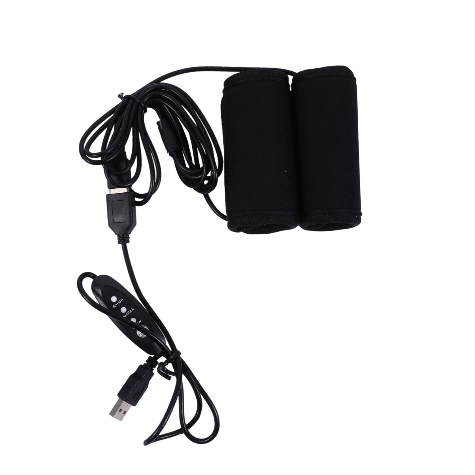 Sosoport Poignées Chauffantes pour Guidon Housse Chauffante pour Poignée de Moto Protection Thermique pour Guidon