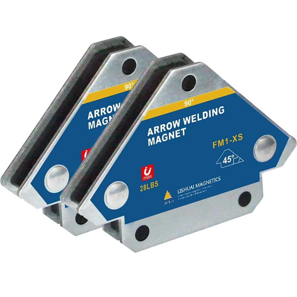 Fixation de soudure à angle magnétique ferrite 12,5 kg lot de 2