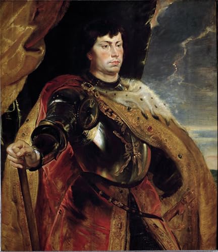 Lienzo Carlo el Temerario Rubens 60x90cm para cubrir paredes vacías