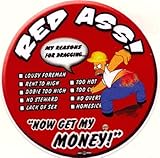 5 Drag up hard hat stickers BW-4 PS-6