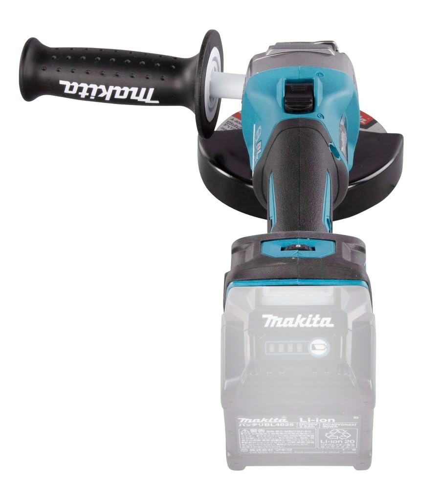 MAKITA AMOLADORA Angular INALÁMBRICA GA035GZ 150mm XGT, Aluminium, Petrolio (senza batteria, senza caricatore)