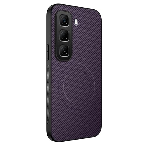 �}�O�l�b�g�� �X�}�z�P�[�X �Ή��@�� for Infinix Hot 60 Pro 4G | �J���������Y�ی�@�\�t��2-in-1 PU���U�[�J�o�[�A�\�t�gTPU�o���p�[�A�ϏՌ�