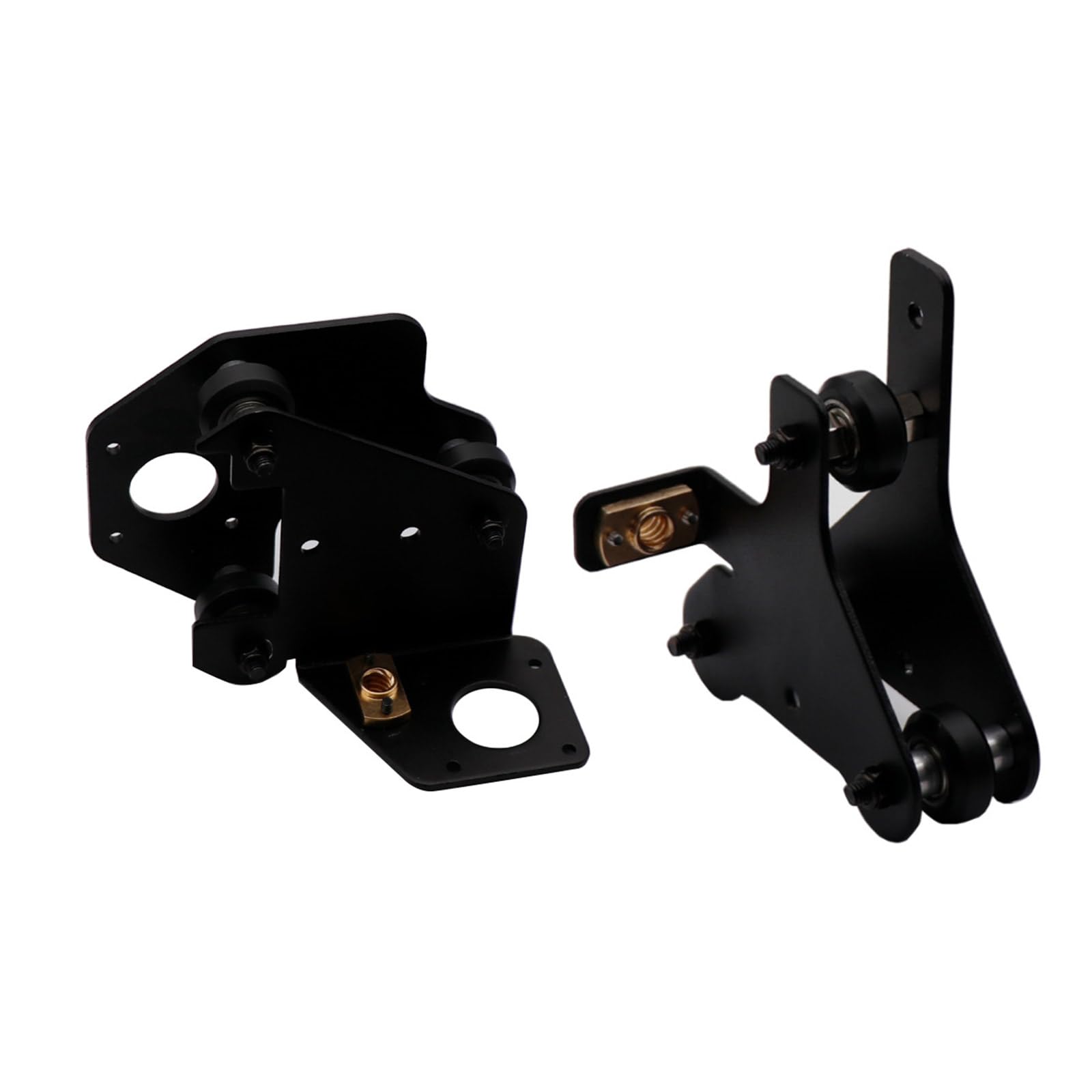Hattba X-Axis Left And Right Motor Mount Plate Metal Bracket With Pulley For Cr10 Printer Parts Zxis 2040 V Slot