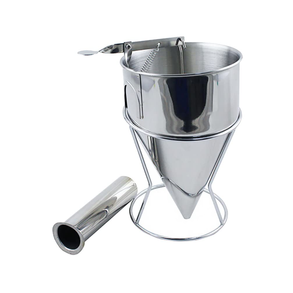 Zerodeko Octopus Funnel Dispenser for Baking Batter Dispenser Rack for Pancakes Muffins Capacity