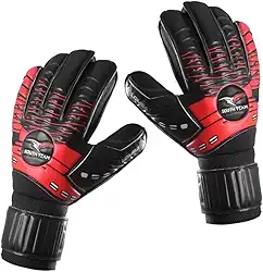 Luva Goleiro Profissional Com Talas Proteção Resistente Grip