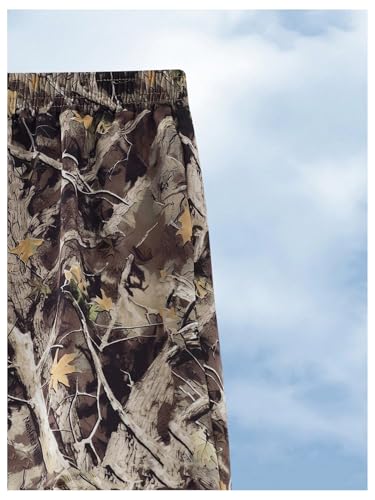 Boy's Camo Athletic Shorts with Liner Quick Dry Gym Running Workout Shorts4