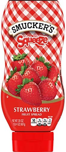 Smucker's Squeeze Strawberry Fruit Spread, 19.17 Fl Oz