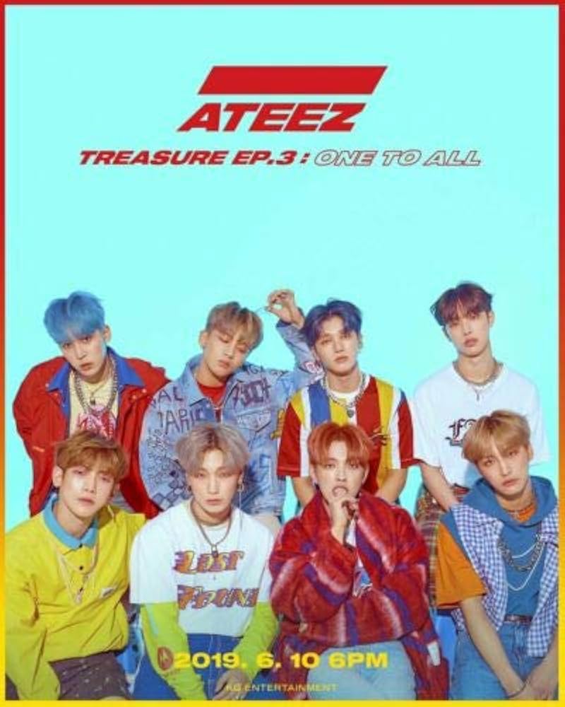 Ateez – [Treasure Ep.3: One to All] 3ª Mini Illusion Ver CD