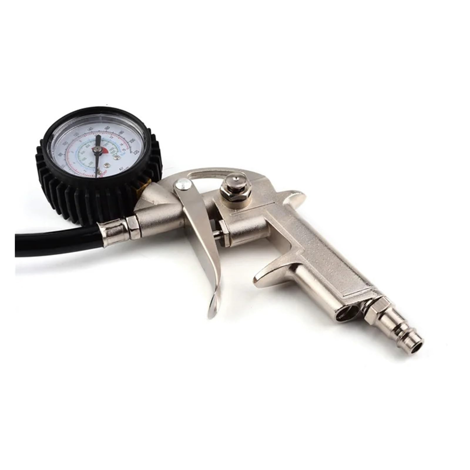 Pistola For Gonfiaggio Pneumatici Con Quadrante Analogico, Manometro For Pneumatici E Strumenti Di Misurazione For Tester For Gonfiaggio, 0-220 Psi Facile Da Usare