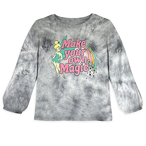 Disney Tinker Bell Long Sleeve Tie Dye T-Shirt for Girls – Peter Pan