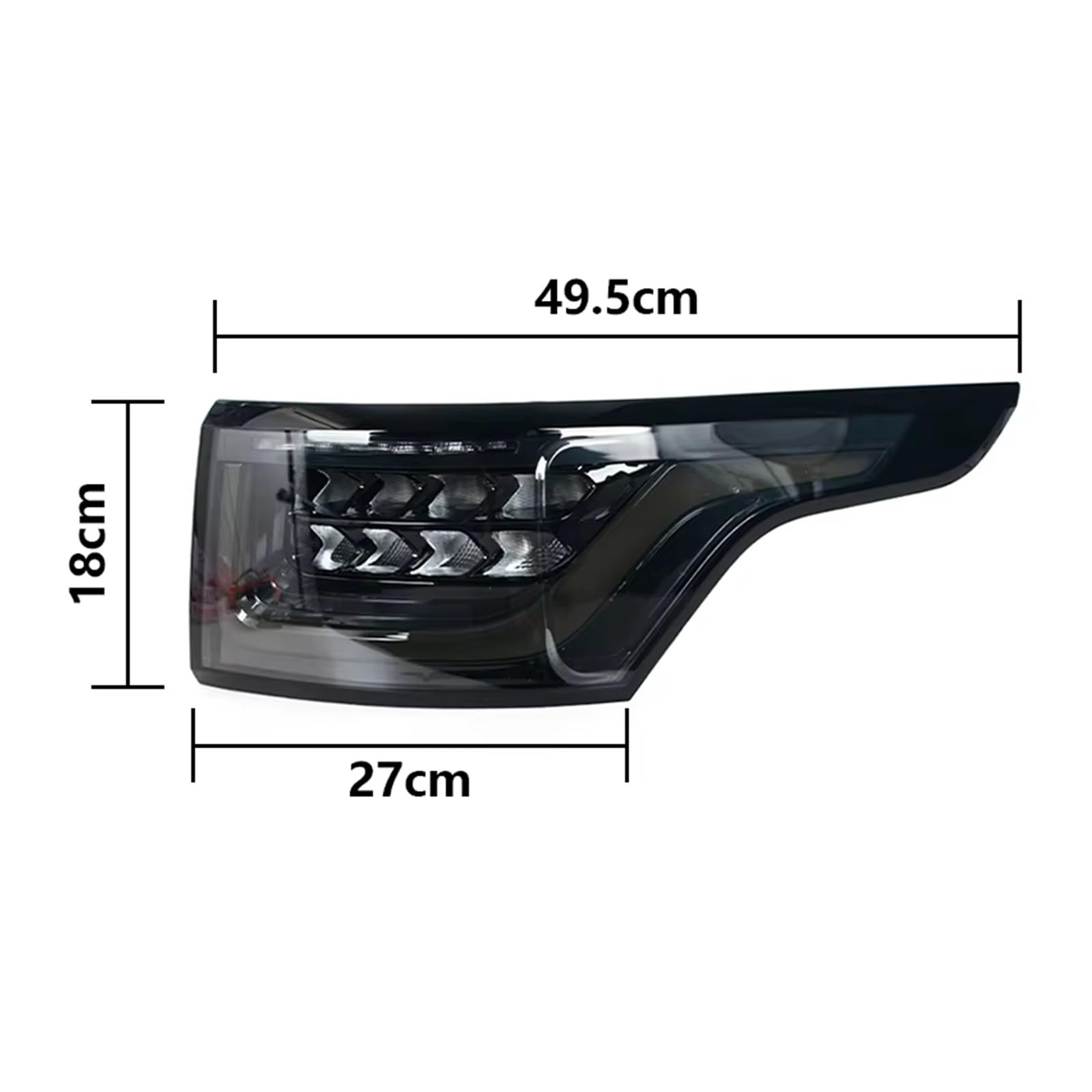 traseras Para Land para Rover para Range para Sport L494 2014-2017 luz trasera ahumada de señal giro freno trasero coche LED Luces de freno