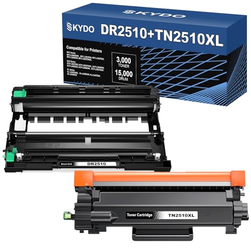 Toner Brother TN2510XL avec tambour DR2510 pour organiser le télétravail sur DCP-L2620DW