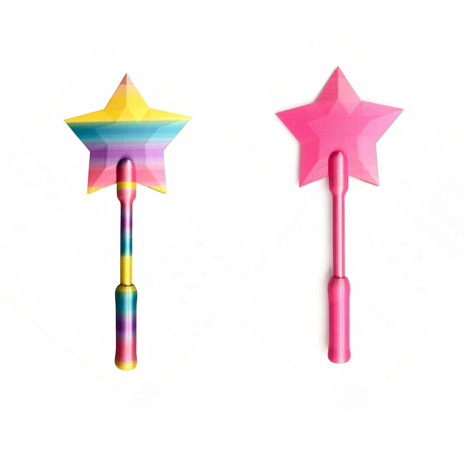 3D Printed Credit Card Wand, Star Magic Tap to Pay Wand, NFC Contactless Payment Card Holder, Perfect for Shopping, Cosplay, Pranks & Funny Gifts (Color B 2 Pack)