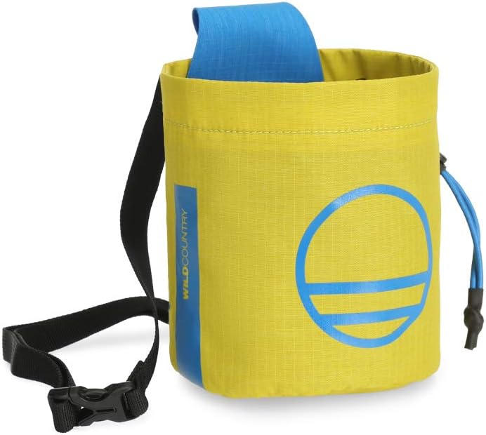 Wild Country Session Chalk Bag - Citronelle/Detroit Blue : Sports & Outdoors