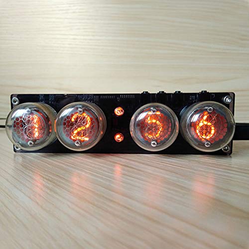 Ebtools Diy 4 Bit Nixie Vacuum Tube Clock, Integrated Design Nixie Tube Clock With Remote Control For Qs30 To 1/Sz1 To 1/Sz3 To 1/Sz To 8 #TOP3