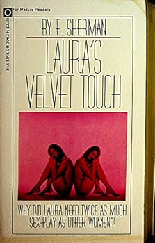 Paperback Laura's Velvet Touch Adult Novel by F. Sherman 1974 Book
