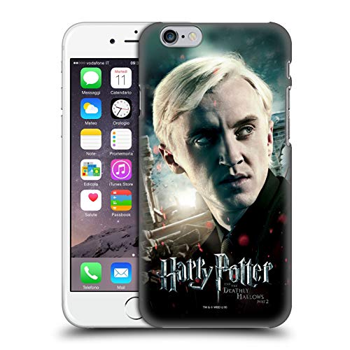 Head Case Designs Officially Licensed Harry Potter Draco Malfoy Deathly Hallows Viii Hard Back Case Compatible With Apple Iphone 6 / Iphone 6S #TOP5